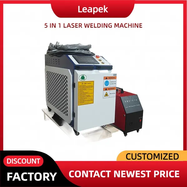 2000 5-in-1 Laser Welder Power Battery Welding & Metal Oxide Cleaning Solution