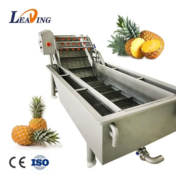 Air Bubble Washing Machine Used for Vegetable Fruit Cleaning Chicken Washing Cleaning Machine Frozen Food Machine photo-2