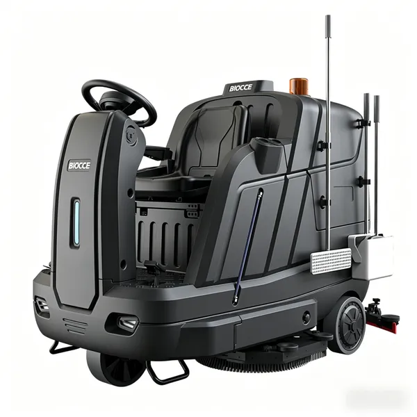 BIOCCE BC1250 Ride-on Lithium Battery Floor Scrubber Cleaner