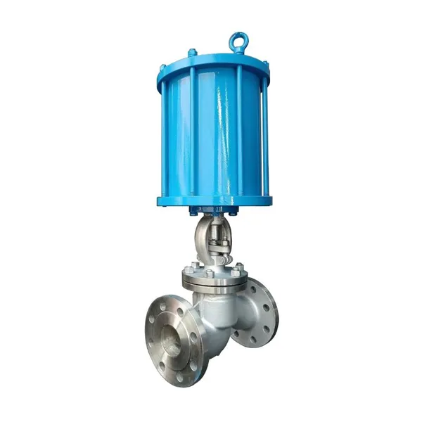Manufacturer Direct Sales of High-quality Pneumatic Stainless Steel Globe Valve Flange Globe Valve photo-4