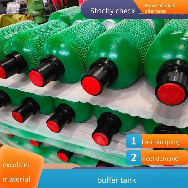 Quality Guaranteed. Large Accumulators Made of Stainless Steel and Carbon Steel, Conforming to National Standards, Bladder Type. Accumulators for Buffering, Pressure Boosting, and Injection Molding. Shengtu Hydraulics photo-4