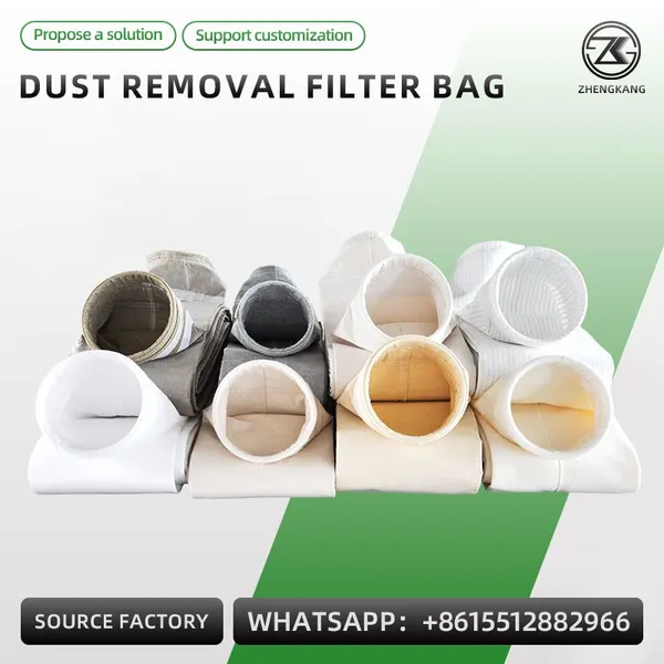 Industrial Dust Filter Bag PTFE Membrane Polyester Filter Bag For Dust Collector Low Emission High Filtration Precision photo-5