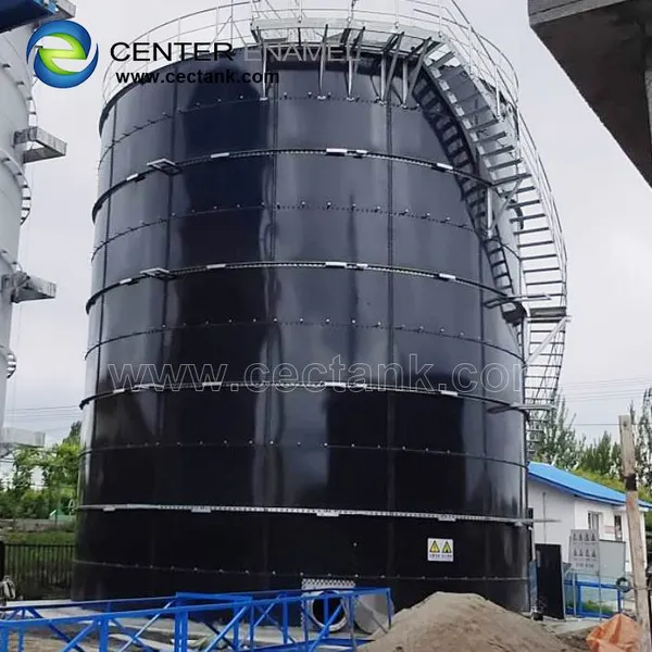 Anti-Corrosion Glass Fused to Steel Bolted Tank Municipal Sludge Storage Tanks photo-4