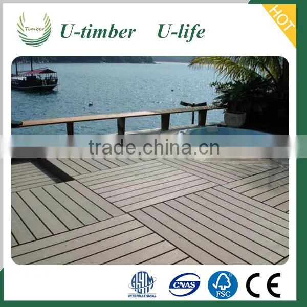Numerous in Variety WPC Solid Wood Composite Outdoor Floor photo-2