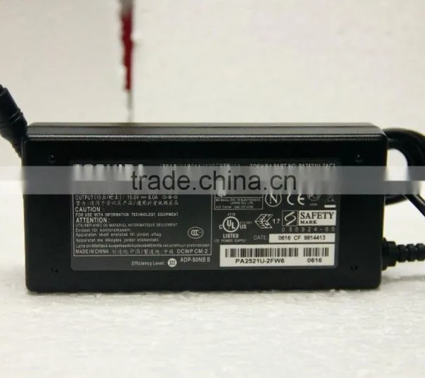 90W Laptop Adapter For Toshiba Qosmio F10 F15 F20 F25 Series PA2521E-2AC3 Supply Charger 15V 6A 6.3x3.0 photo-3