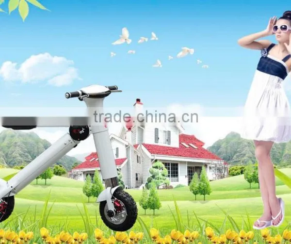 2016 New Folding Mid 50cc Pocket Bicycle With Aluminium Body and Lithium Battery 3 Hours Charging Time