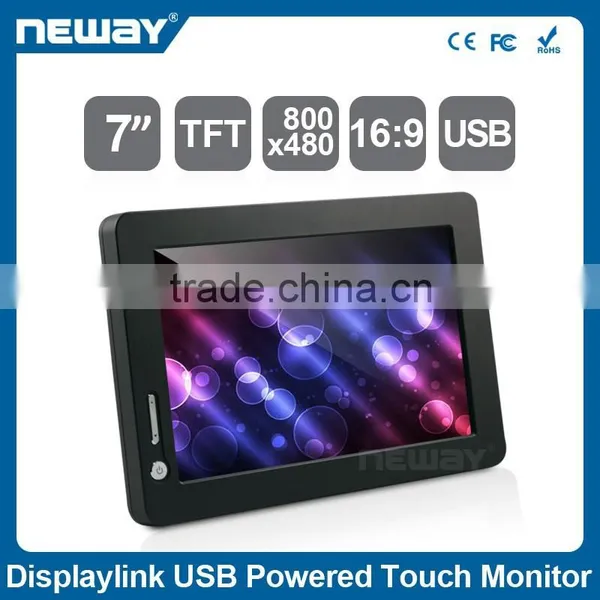 7 Inch Capacitive Touch Screen Monitor Support Windows7 photo-2