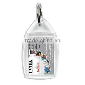Plastic Photo Frame Keychain