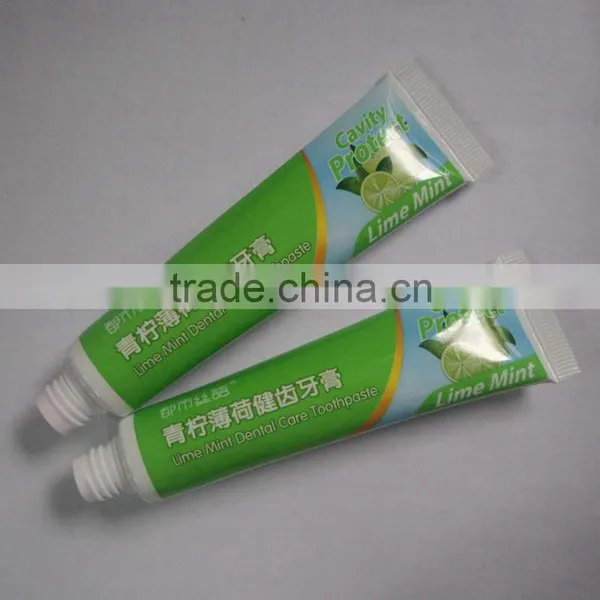30g Plastic/aluminum Laminated Tube for Toothpaste Packagiing