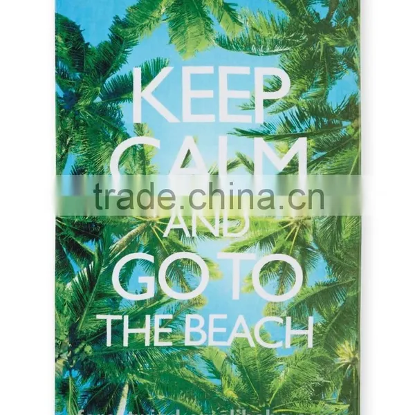 Promotional/Wholesaler Custom Reactive Velour Beach Towel photo-6
