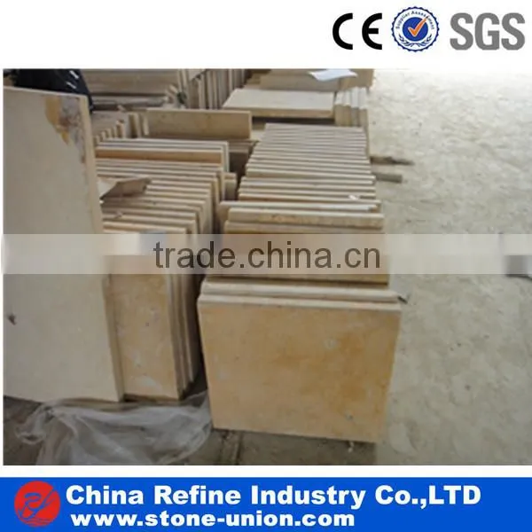 Honed Surface Beige Limestone Wholesaler Price photo-3
