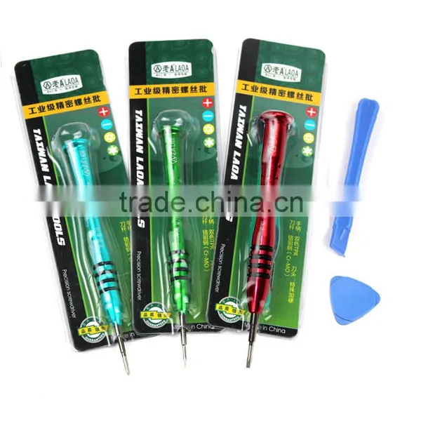 5 in 1 LAOA Mobilphone Cell Phone Repair Professional Tearing Crossed Star Type Slotted Screwdriver Screwdriver Set photo-2