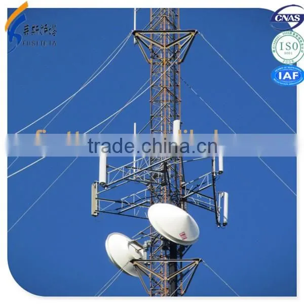 Galvanized Steel Microwave Antenna Tower photo-2