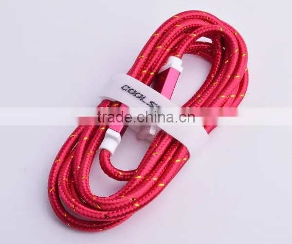 Coolsell Micro USB Cable 1.5 Meter Length White/black for Smart Phone photo-5