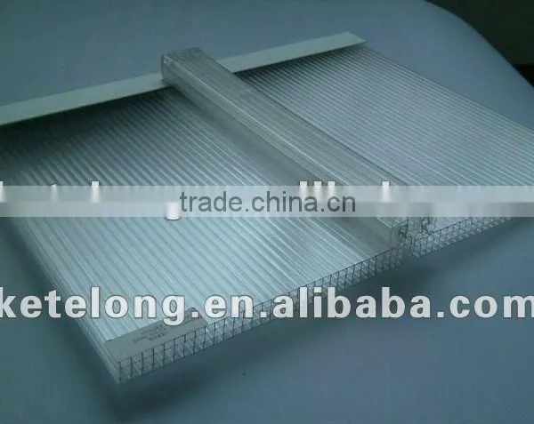 U Profile Polycarbonate Hollow Sheet