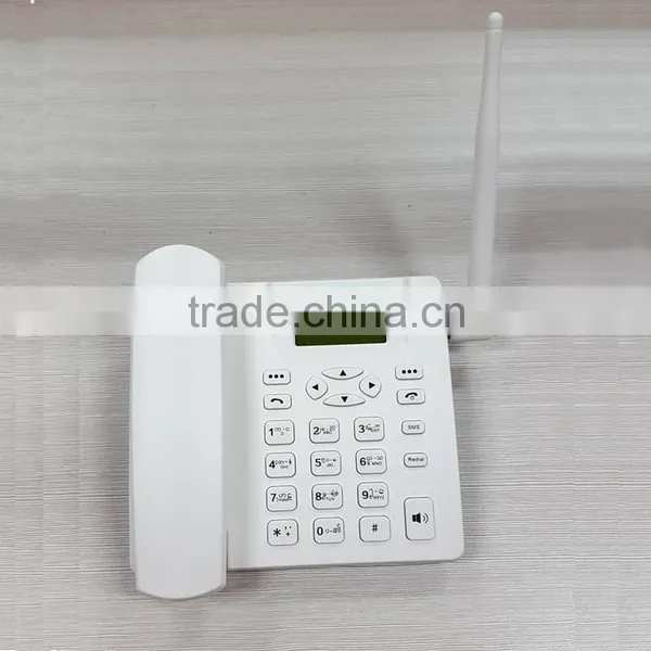 Hot sim card gsm fixed wireless desktop phone
