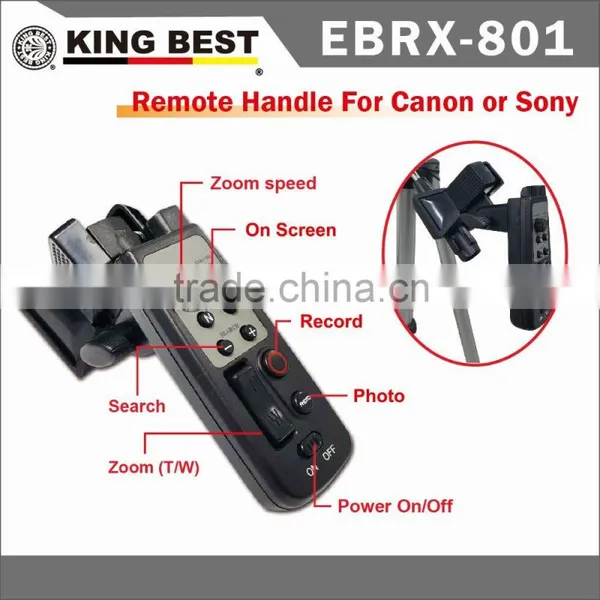 KINGBEST EBRX-801 Remote control of tripod for camcorder(LANC) / LANC remote control / LANC wired remote control