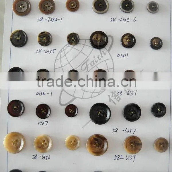 2014 new style cheap fashion lots of style ABS button hand sewing button for suit