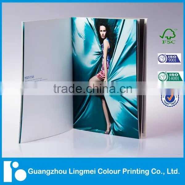 Professional Full Color Print Customized A4 Fashion Dress Catalog photo-3