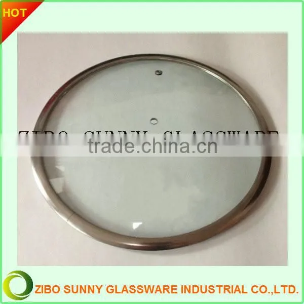 Round Tempered Glass Lid for Pan