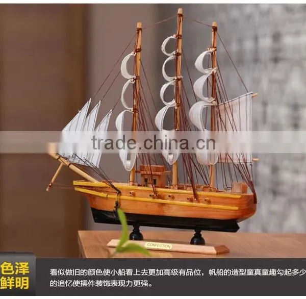 2016 Endeavour Yatch L60cm Wood, High Quality Wood Boat Model , Ship Model For Souvenir Quality Choice photo-3