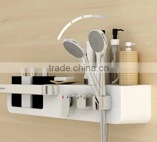 Shower Set - Hand Shower, Bath Faucet & Storage Shelf - (Model: Cebien 'UD-T) photo-4
