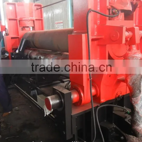 W11series 3 Roller Plate Bending Machine, 3 Roller Ring Rolling Machine, Carbon Steel Sheet Rolling Machine photo-4