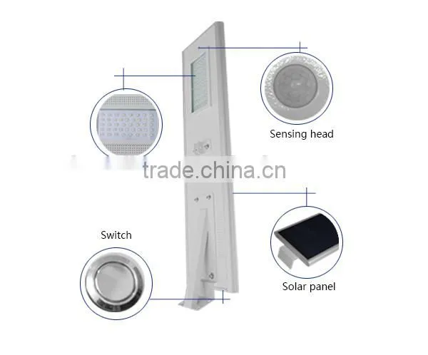 IP65 Protection Level Solar Street Garden Light 50w 60w 70w 80w photo-2