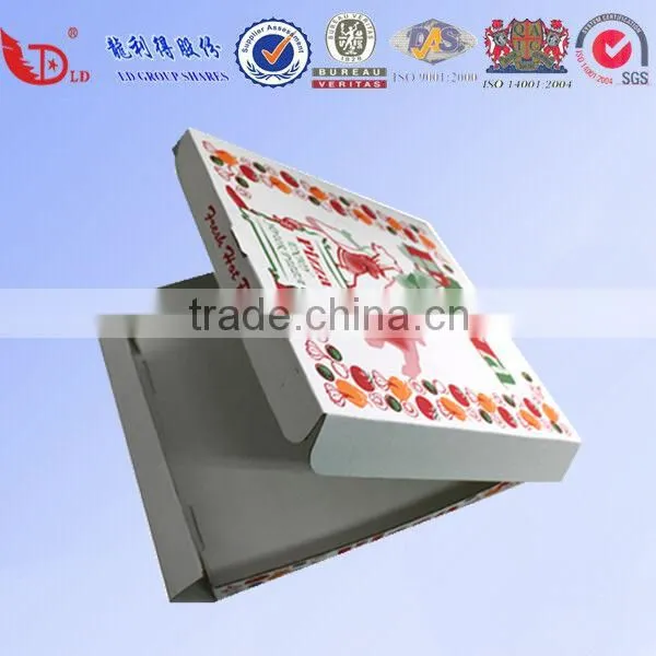Pizza Box,carton Cake Box 2016 Recycled Paper Food Packing Box Customized Logo Pizza Box photo-2