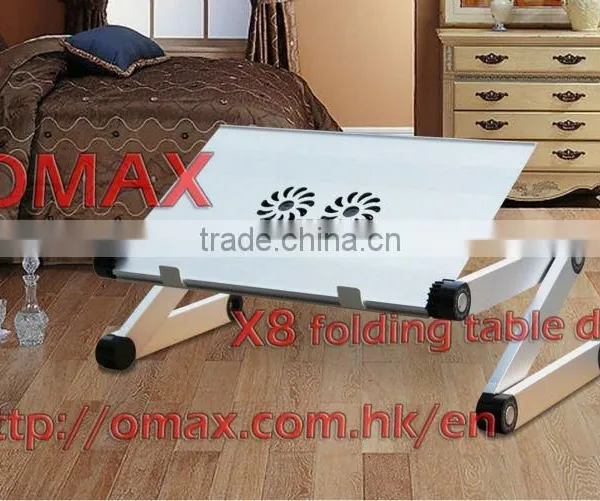 Portable Folding Breakfast Stand Adjustable Laptop Desk photo-2