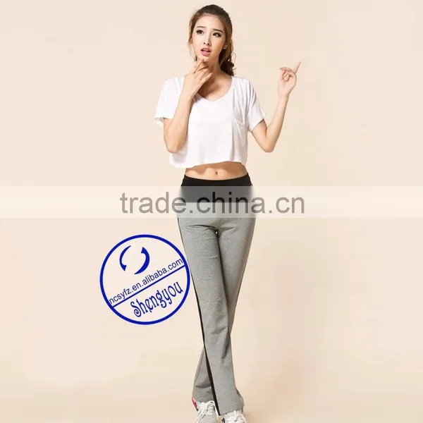 Custom New Fashion Style Women Yoga Pants With Pocket photo-5