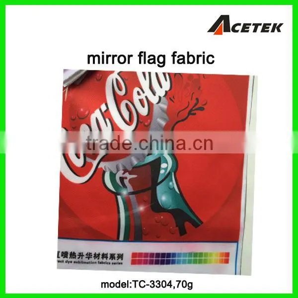 Manufacture 70g Good Stretch Sublimation Digital Direct Printing Mirro Flag Fabric photo-2