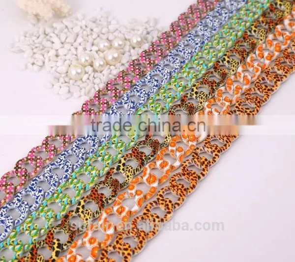 China Factory Link Chain Chinese Style and Leopard Aluminum Chain