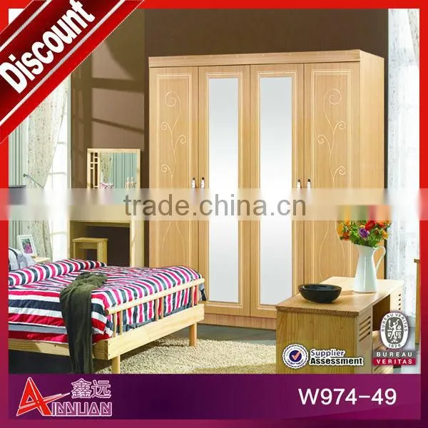 W974 Hot Selling and Economic Solid Wood Closets