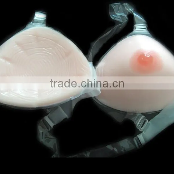 Skin-friendly Hypoallergenic Triangle Breast Forms With Strap 0.5kg-1.2kg/pair photo-2