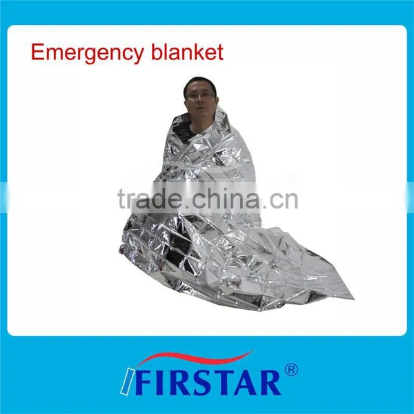Aluminized Non-stretch Polyester Gold Emergency Blanket photo-4