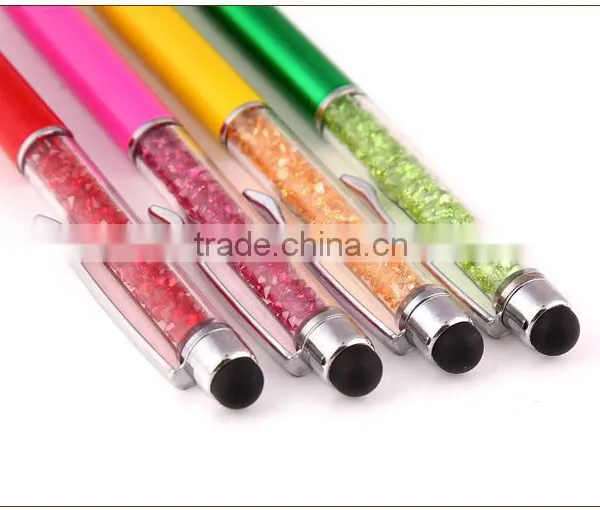 Crystal Touch Stylus Metal Pen Crystal Ball Pen,Crystal Gift Pen photo-3