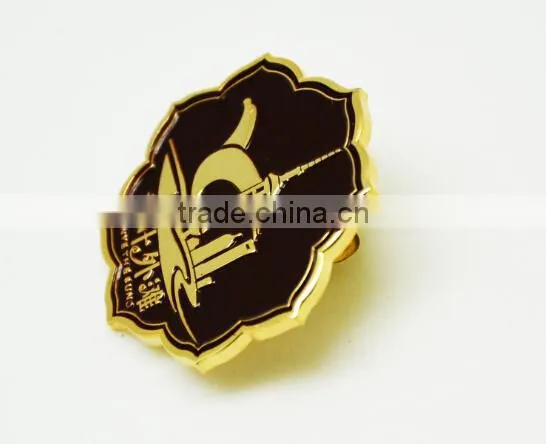 Personalised Enamel Cheap Gold Plating Souveir Lapel Pins photo-2