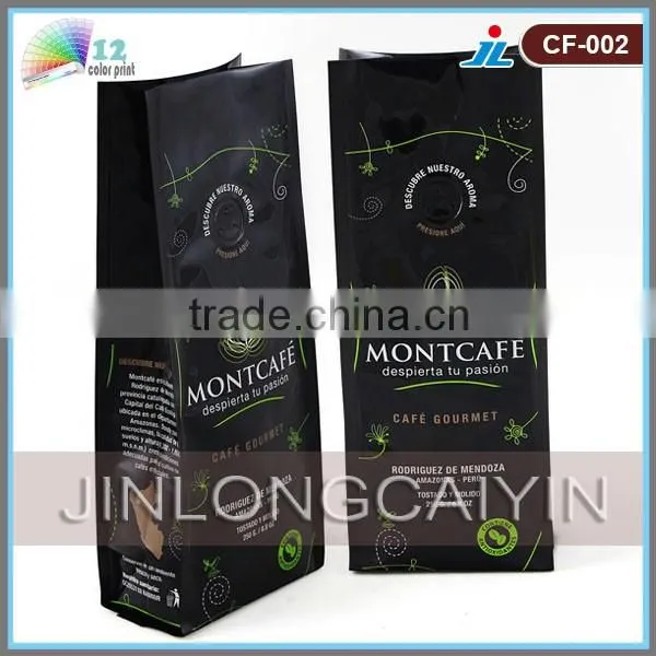 Hot Sale Plastic Coffee Bag, Packaging Bag With Valve photo-2