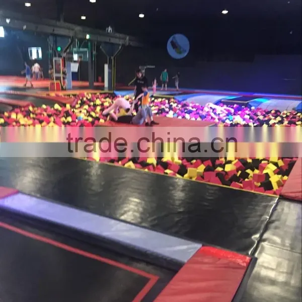 Customized Design High Jump Indoor Trampoline With Dodge Balls,slam Dunk,sea Balls,foam Pit for Adult and Kids photo-4