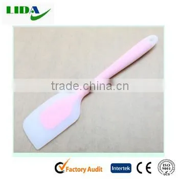 2 Colors Perfect Beautiful Design Flexible Translucent Silicone Spatula KIT307 photo-2