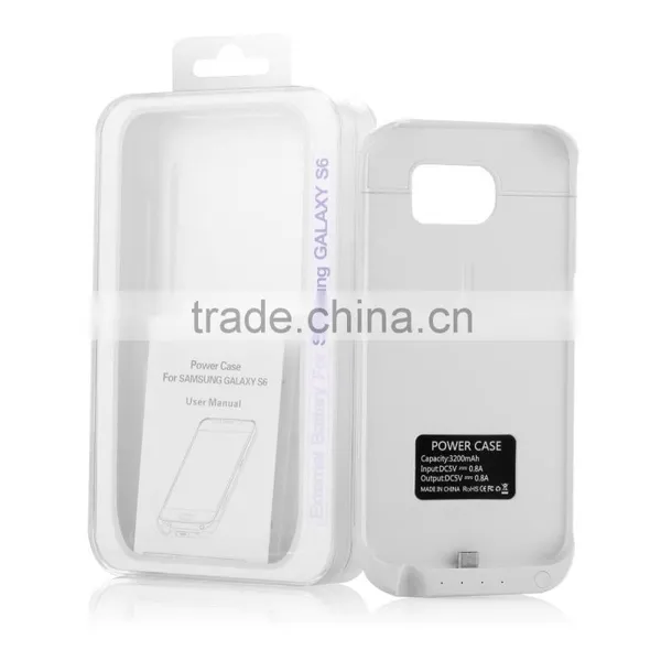 4200mAh Battery Case Power Bank Charge Cover For Samsung Galaxy S6 /S6 EDGE/PLUS photo-4