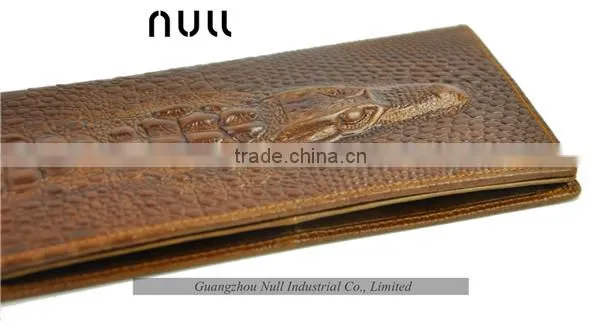 Free Style Embossed Genuine Leather Custom Wallet photo-5