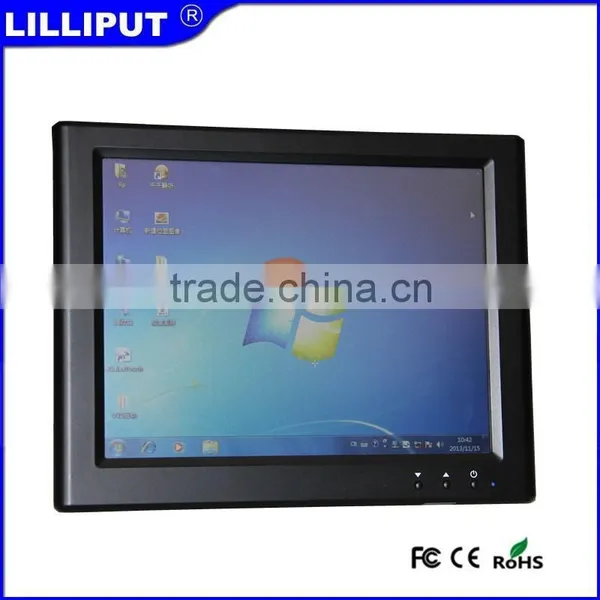 8 Inch 4-wire Resistive USB Powered Mini Usb Touchscreen Monitor
