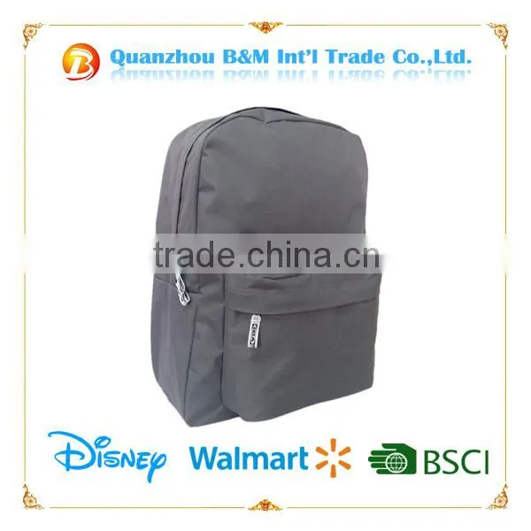 600D Grey Color Day Backpack photo-2