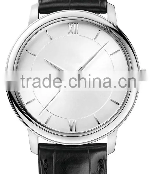 New Simple Leather Band Watches Men Luxury Brand photo-3