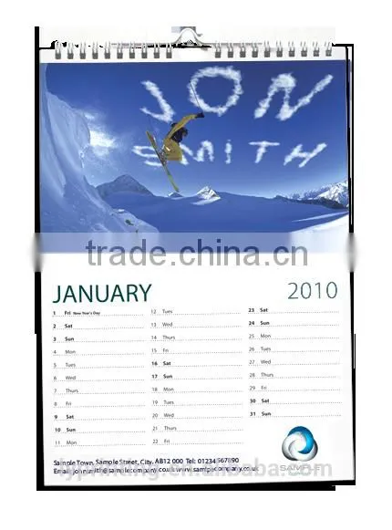 2016 Promotional Calendar Printing LOGO Printing photo-4