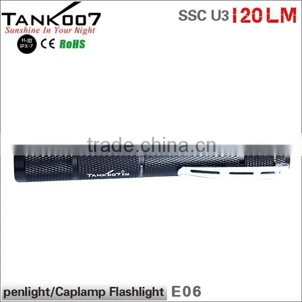 120 Lumen Bright Pen Flashlight Torch Tank007 E06 photo-5