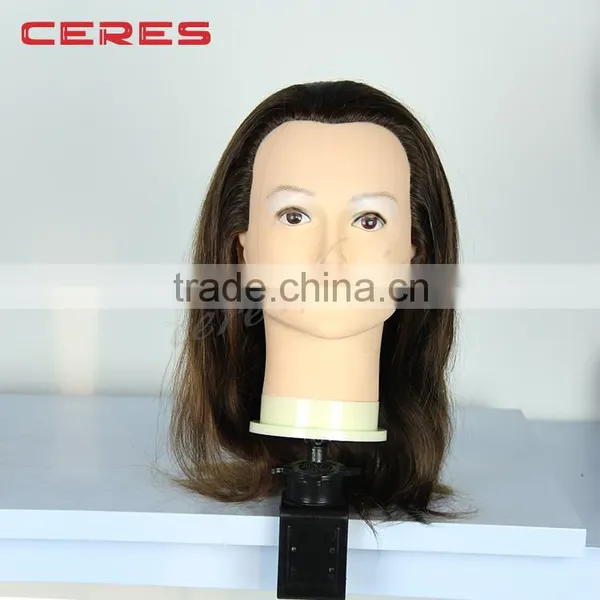 Wholesale Stock 100% Human Hair Mannequin Head for School photo-5