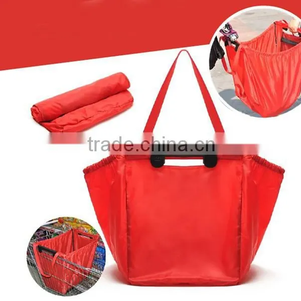 Custom High Quality Fashionable Oxfold Foldable Eco Friendly Large Capacity Tote Supermarket Shopping Bag photo-2